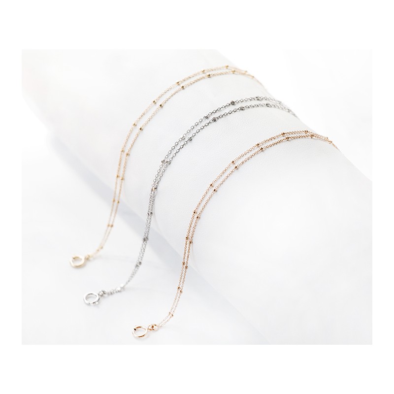 Bracelet Femme Collection or - Or blanc