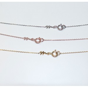 Collection "Demi-lune" or rose Nacre - Création Mathieu