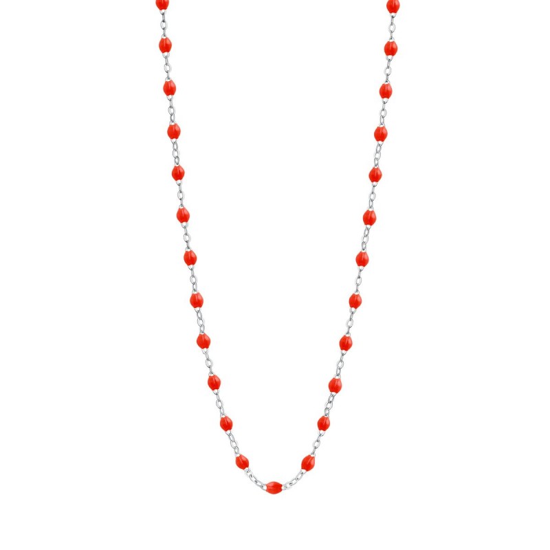 Collier Gigi Clozeau - 50 cm nouvelle résine corail