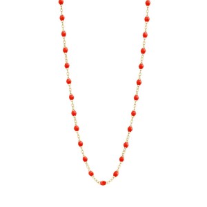 Collier Gigi Clozeau - 50 cm nouvelle résine corail