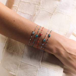 Bracelet Tortue Gigi Clozeau - Or rose ou or jaune résine
